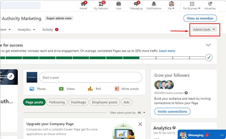 Admin Tools